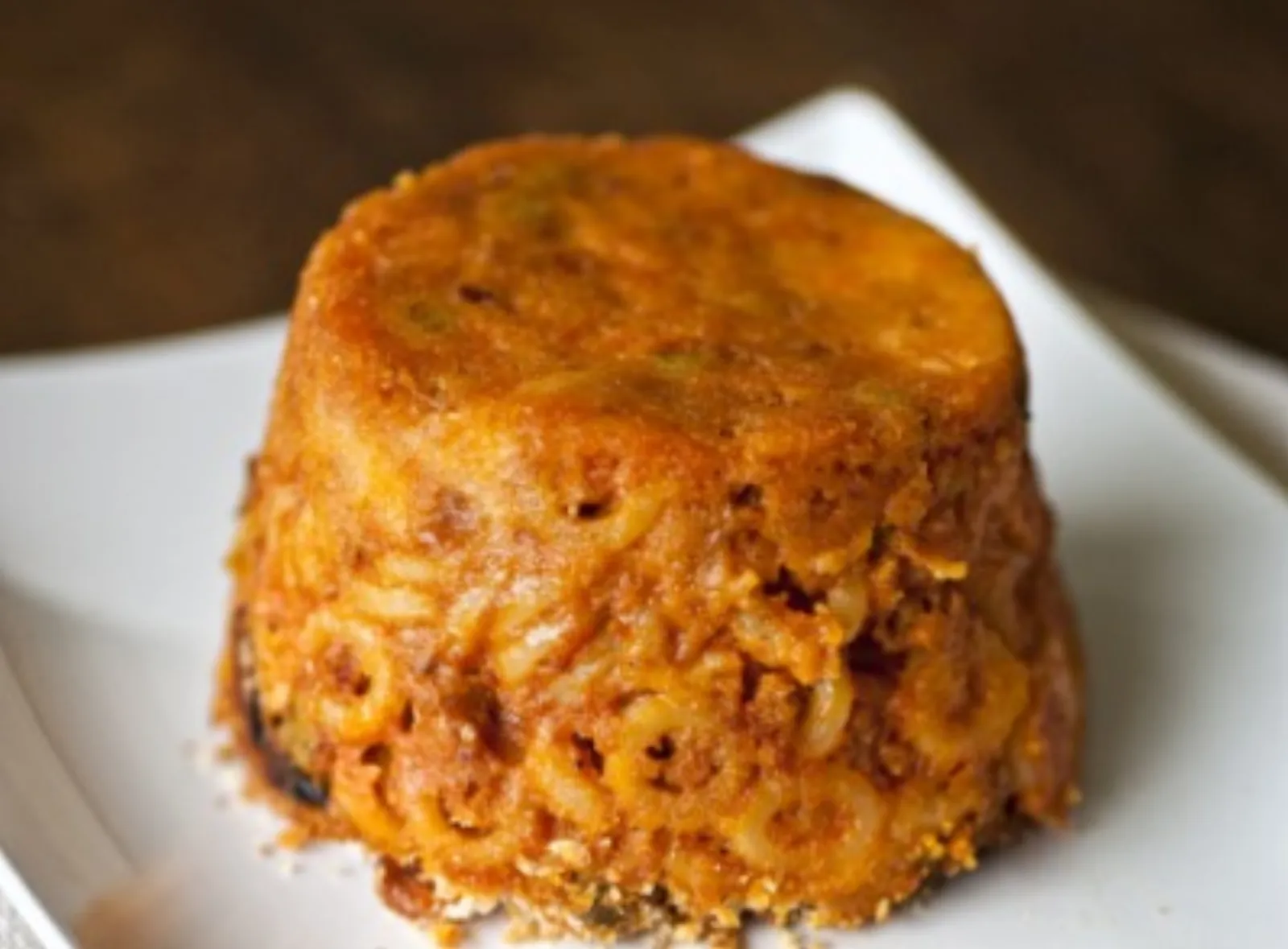 A baked timballo of anelletti pasta