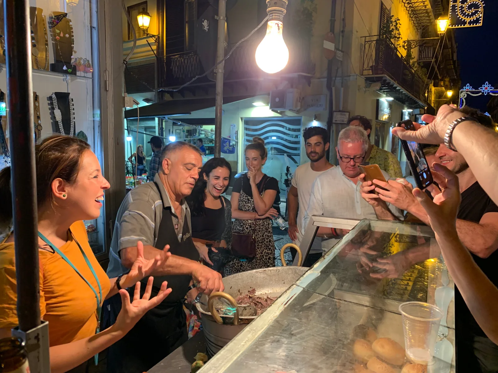 Palermo Original Evening Street Food Tour – All-Inclusive